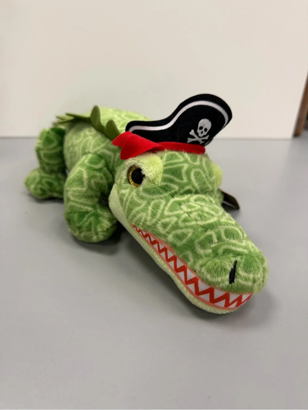 NWT The Petting Zoo - Pirate Alligator